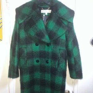 Trina Turk Double Breasted Long Coat